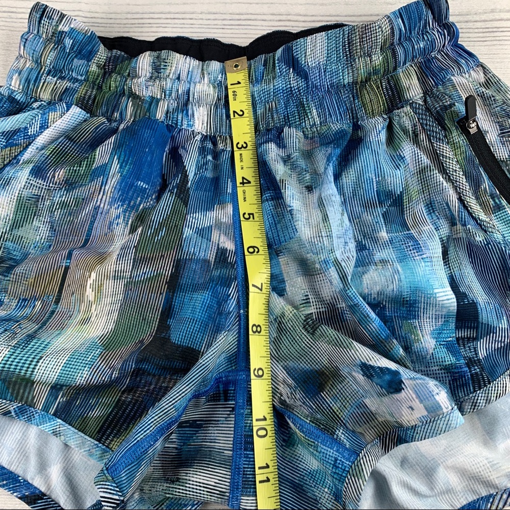 Lululemon Running Shorts. RARE Print! - Picture 7 of 10